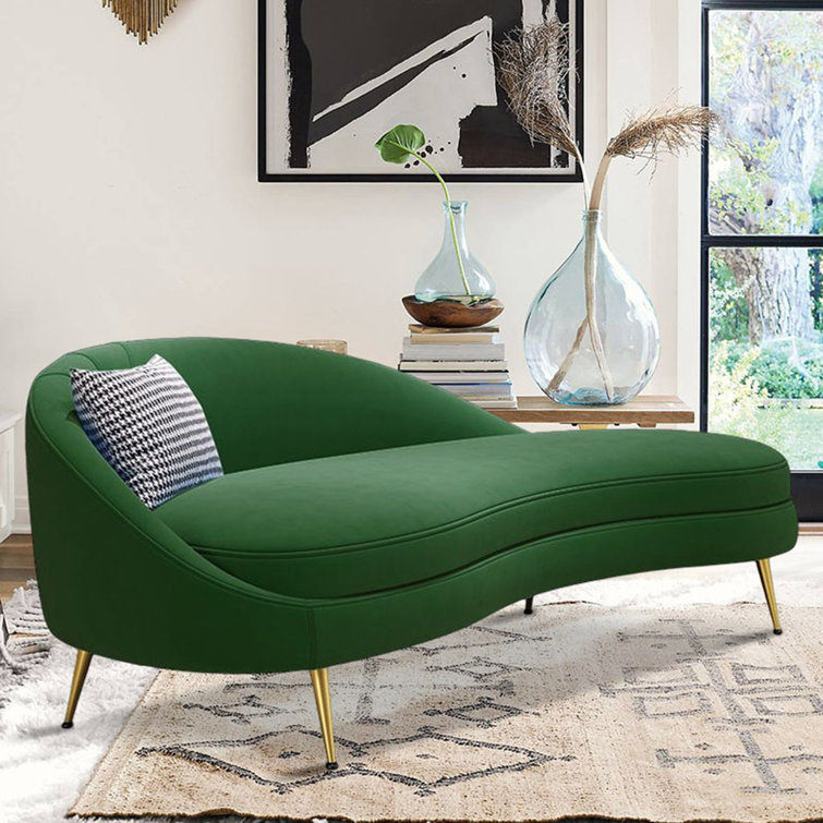 Green chaise 2024 lounge